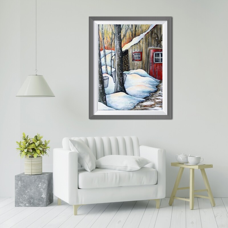 DIAMOND PAINTING/C&#39;EST LE TEMPS DES SUCRES  DP/ B.CAILLÉ