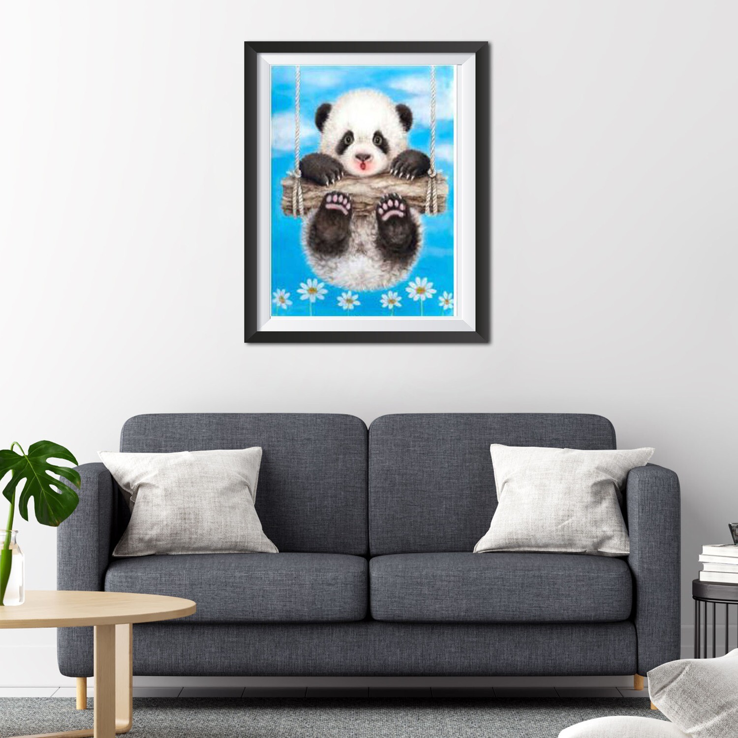 Diamond painting/ Panda se balance AC-DP017