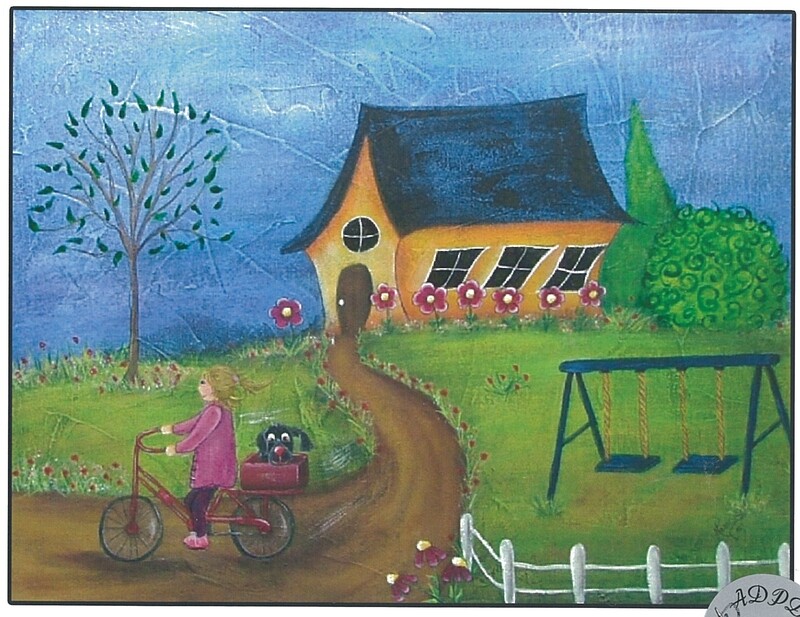 Balade en vélo/M.Paradis
