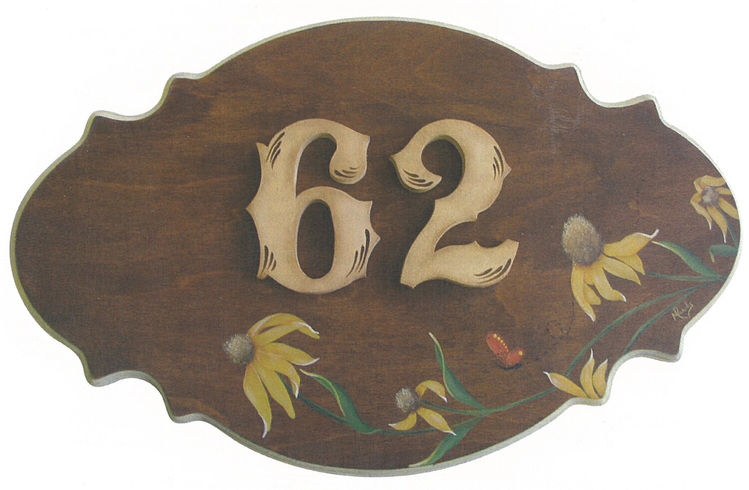 Plaque d&#39;adresse/M.Paradis