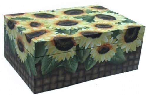 Panier de tournesols/Nicole Paré
