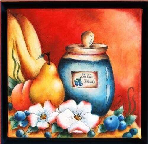 Ambiance d&#39;un moment...fruit et fleurs/CÉLINE PELCHAT