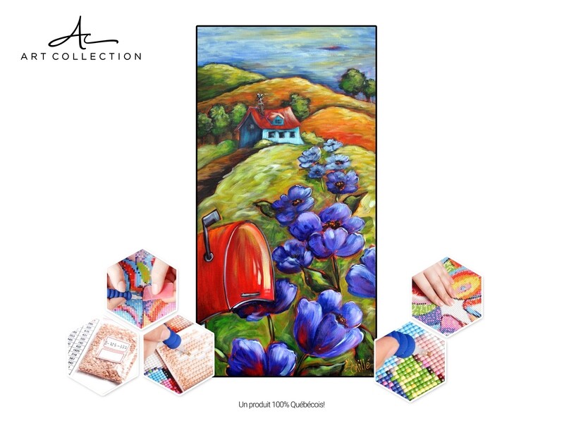 DIAMOND PAINTING/ À LA POSTE! AC-DPQ005