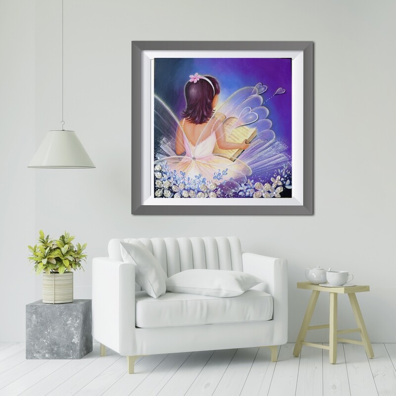 DIAMOND PAINTING/ UNE HISTIORE ... UN RÊVE / AC-DPQ011