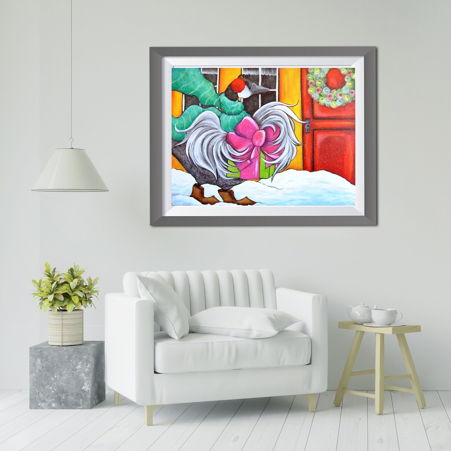 DIAMOND PAINTING/ LE LIVREUR/AC-DPQ004