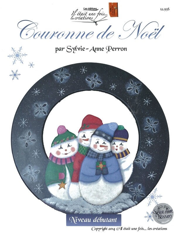 Couronne de Noël/ Sylvie-Anne Perron