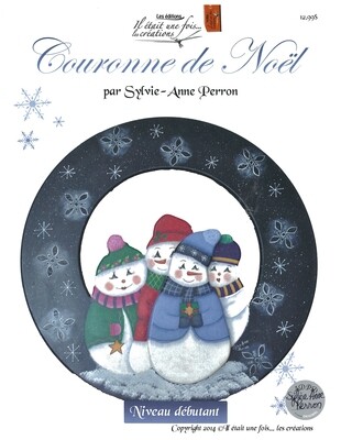 Couronne de Noël/ Sylvie-Anne Perron