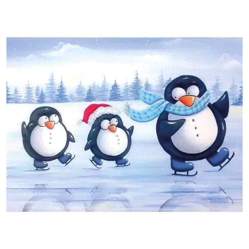 FAMILLE  PINGOUIN/ CASSE-TÊTE