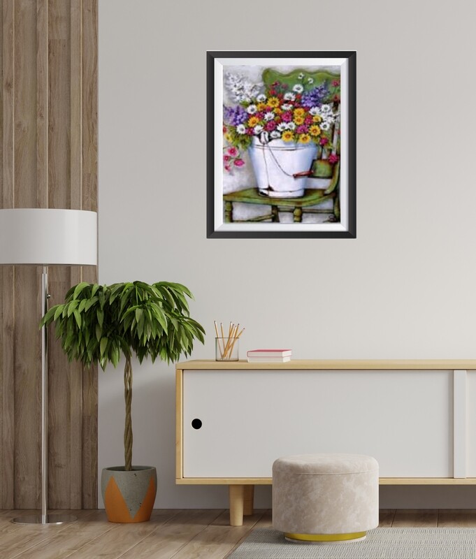 CHAISE EN FLEURS/ AC-PN20