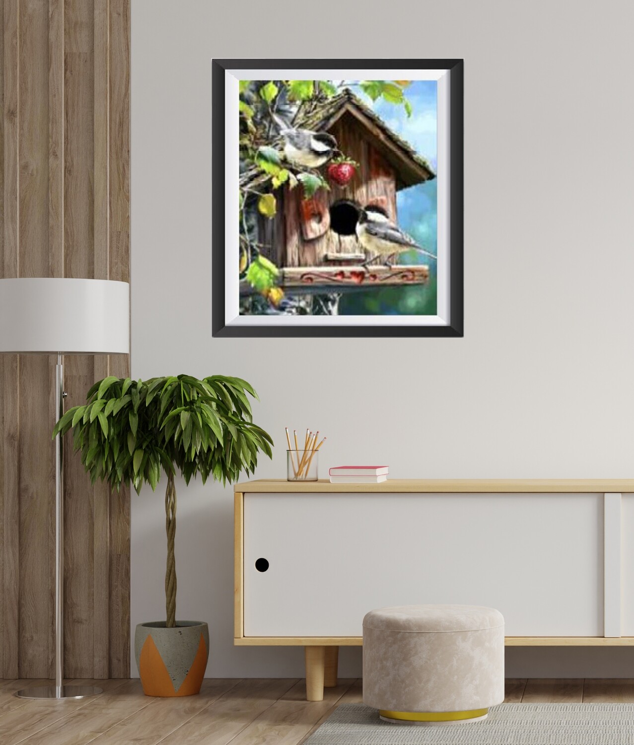 CABANE ET OISEAUX/ AC-PN27