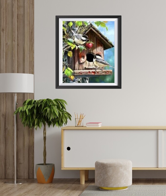 CABANE ET OISEAUX/ AC-PN27