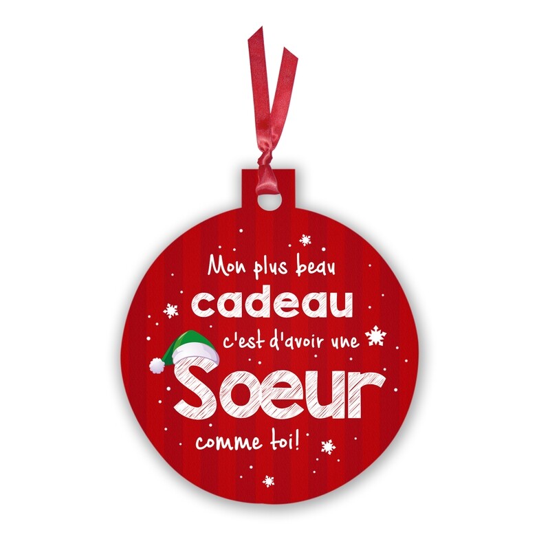 MON PLUS BEAU CADEAU C&#39;EST D&#39;AVOIR UNE SOEUR OU FRÈRE  COMME TOI!