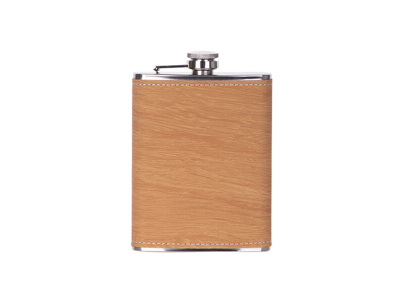 FLASQUE À BOISSON EFFET BOIS