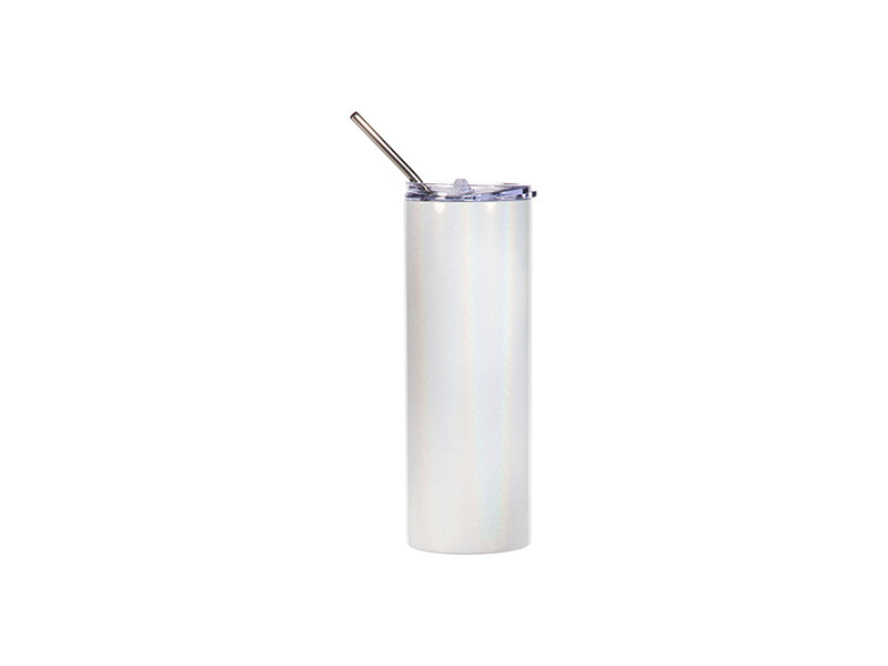 VERRE EN STAINLESS AVEC PAILLE 20 OZ