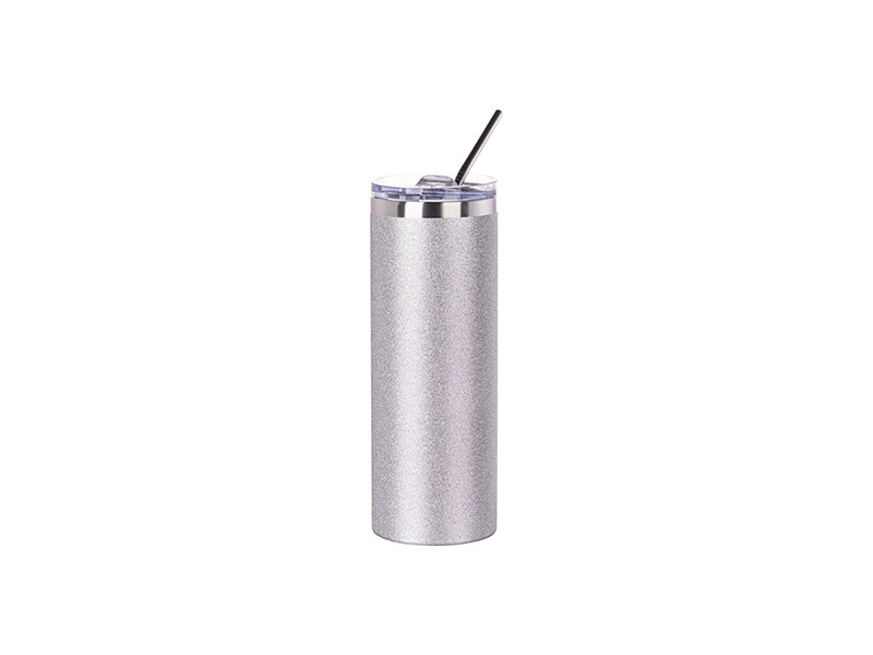 Gobelet mince en acier inoxydable pailleté