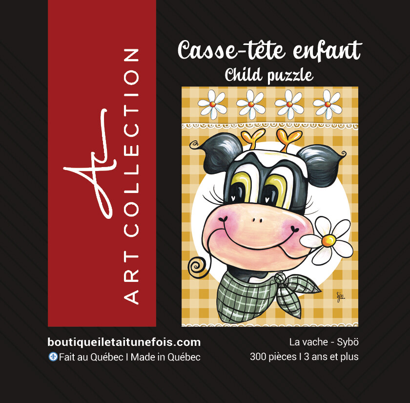 . LA VACHE MARGUERITE / CASSE-TÊTE