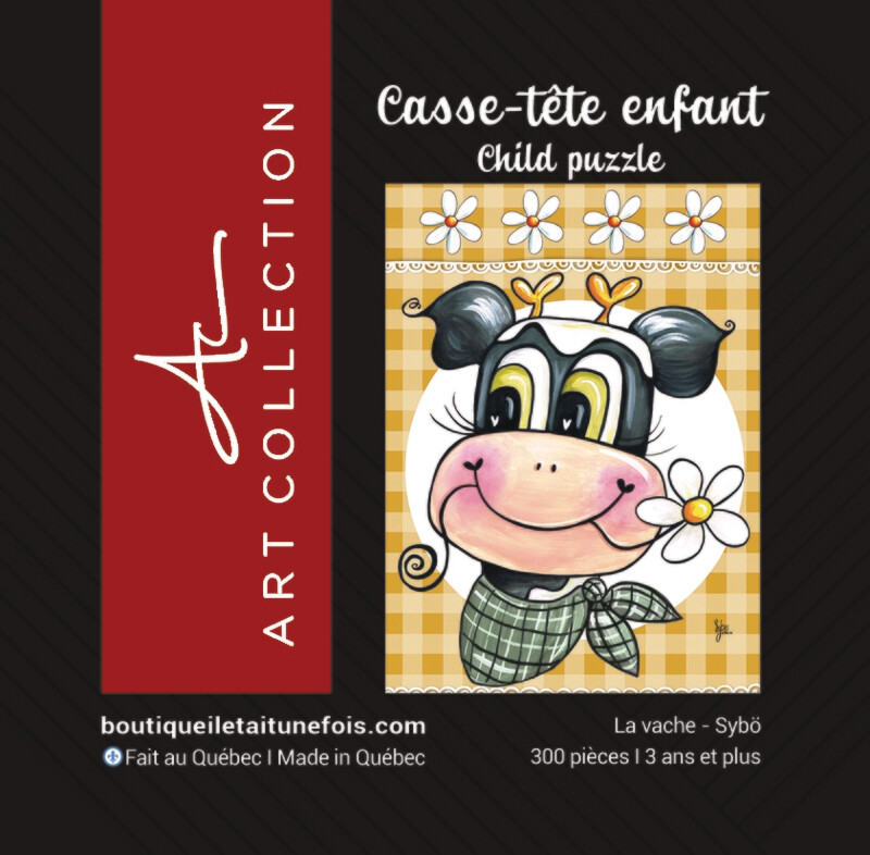 . LA VACHE MARGUERITE / CASSE-TÊTE