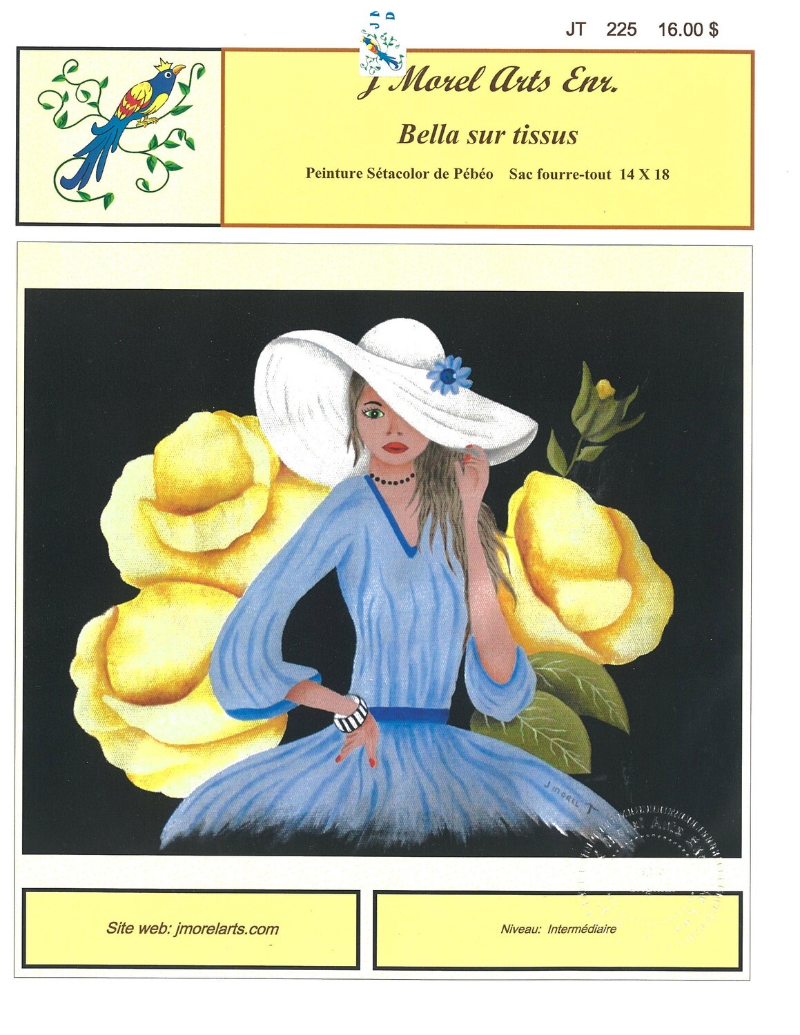 Bella sur tissus/J.Tremblay