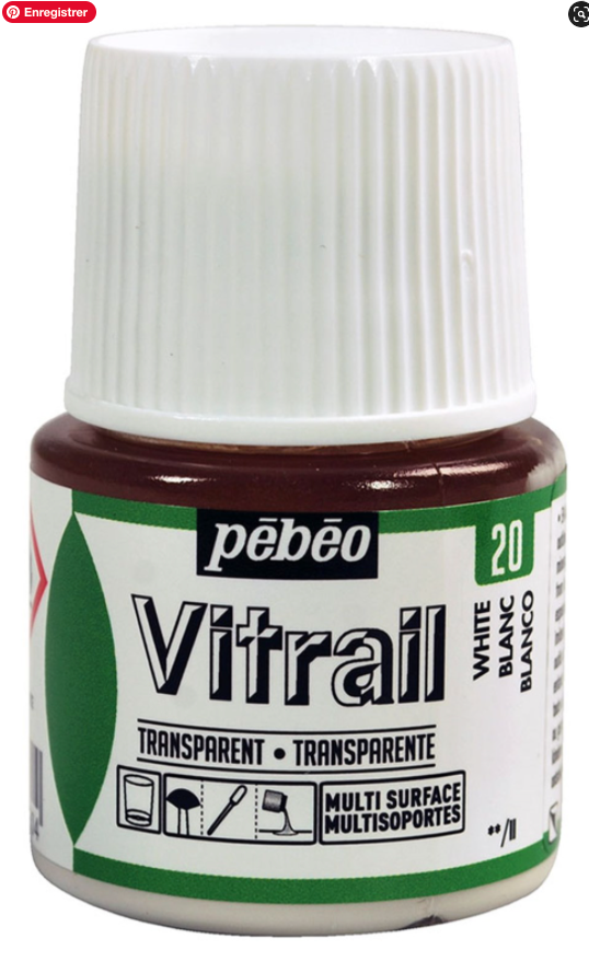 Vitrail #20 Blanc