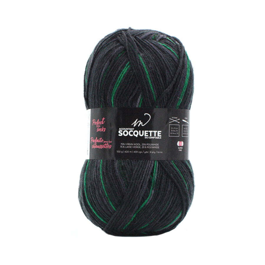 LAINE M SOCQUETTE ANTHRACITE VERT