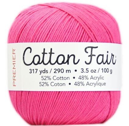 COTTON FAIR BRIGHT PINK