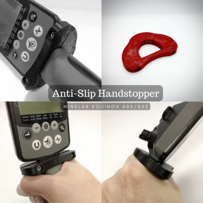 Anti-Slip Handstopper Minelab Equinox 600/800