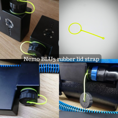 Nemo BLU3 rubber lid strap