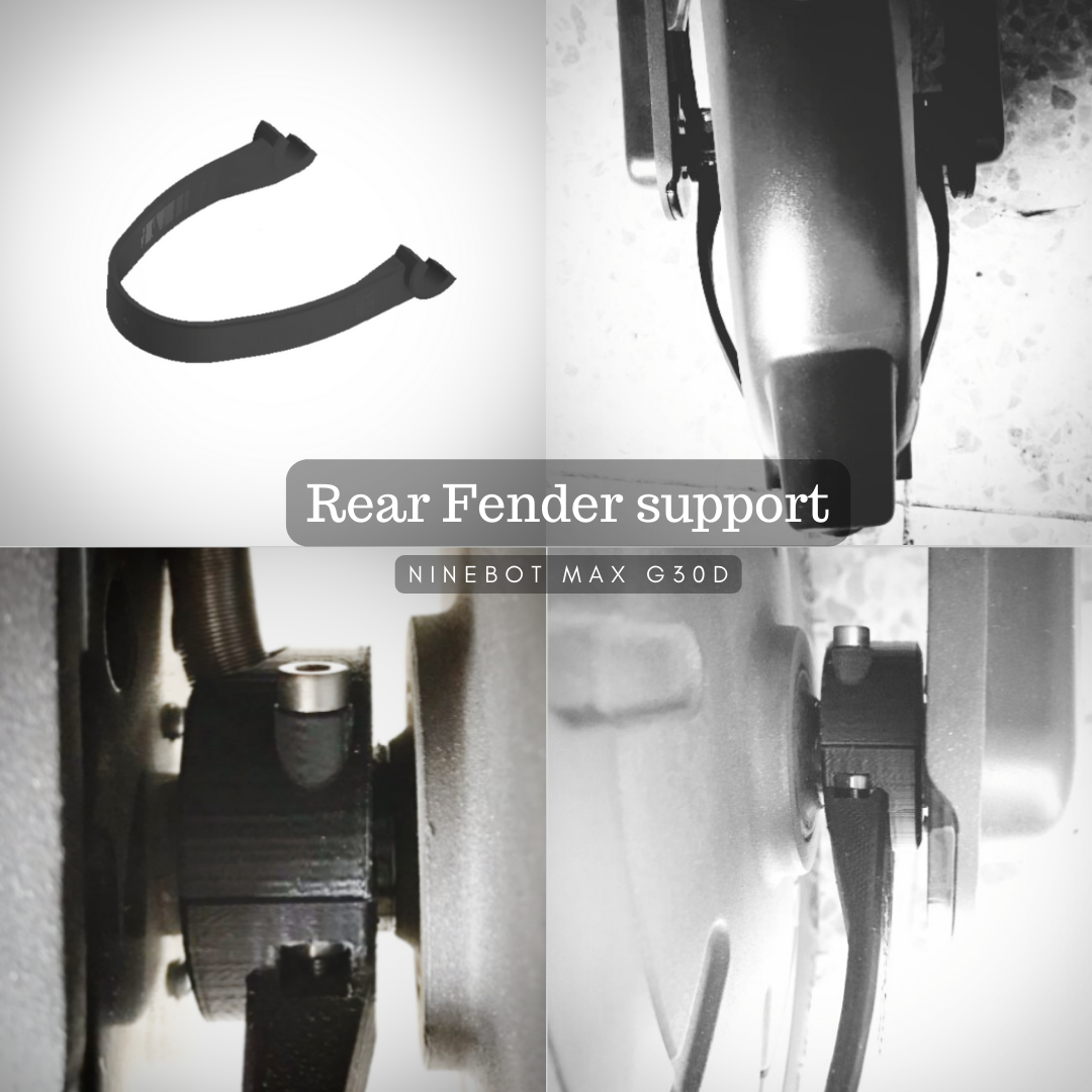 Rear Fender support for Ninebot MAX G30D