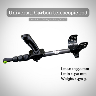 Universal Carbon telescopic rod for Quest 30/30+/60