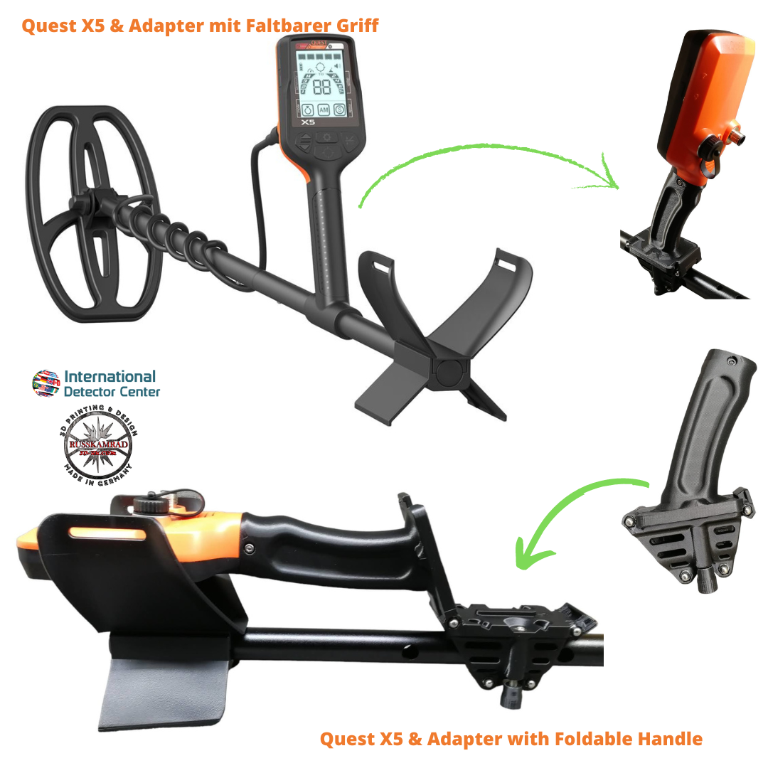 Quest X5 & Adapter with folding handle
