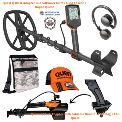 Quest Q30+ & Adapter with folding handle