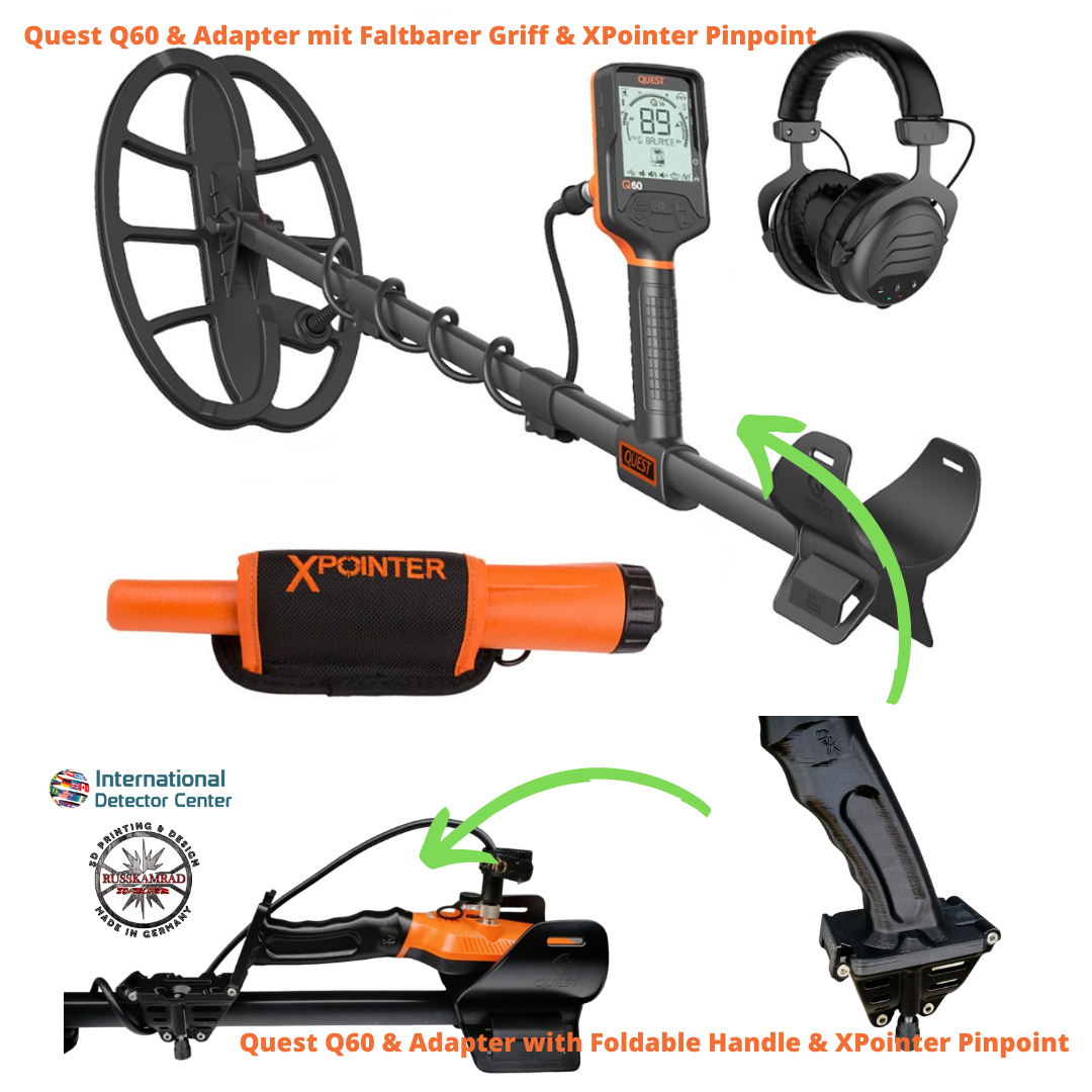 Quest Q60 & Adapter with folding handle