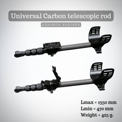 Universal Carbon telescopic rod for Equinox 600/800