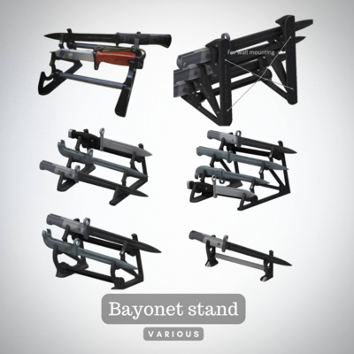 Bayonett stand Bayonett stand