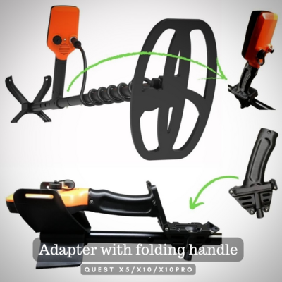 Adapter with folding handle for Quest X5/X10/X10PRO