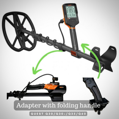 Adapter with folding handle for Quest Q30/Q30+/Q35/Q60
