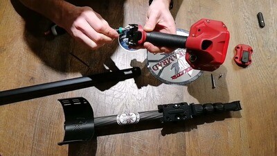 Universal Carbon telescopic rod for Vanquish 340/440/540
