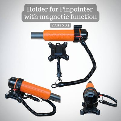 Holder for pinpointer with magnetic function (various) Holder for pinpointer with magnetic function (various)