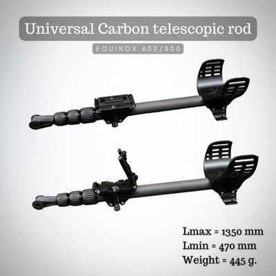 Universal Carbon telescopic rod for Equinox 600/800