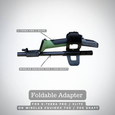 Foldable Adapter for X-Terra Pro / Elite on Minelab Equinox 700 / 900
