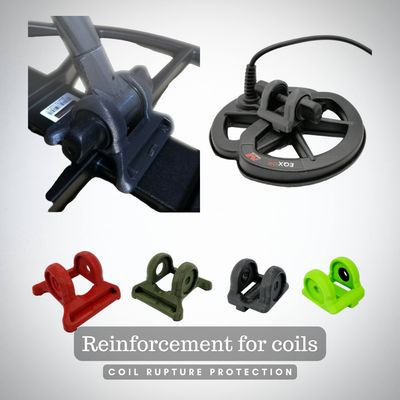 Reinforcement for coils (coil rupture protection)