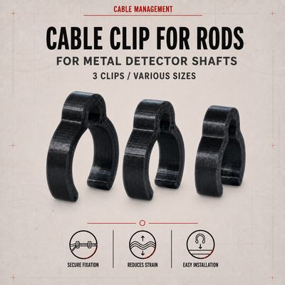 Cable clip for rods (various)