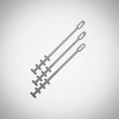 Rubber cable ties for shaft (rod diameter 20-28 mm)