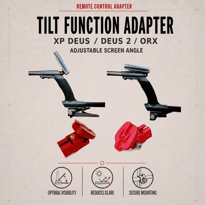 Remote control adapter with tilt function XP Deus/Deus 2/ORX