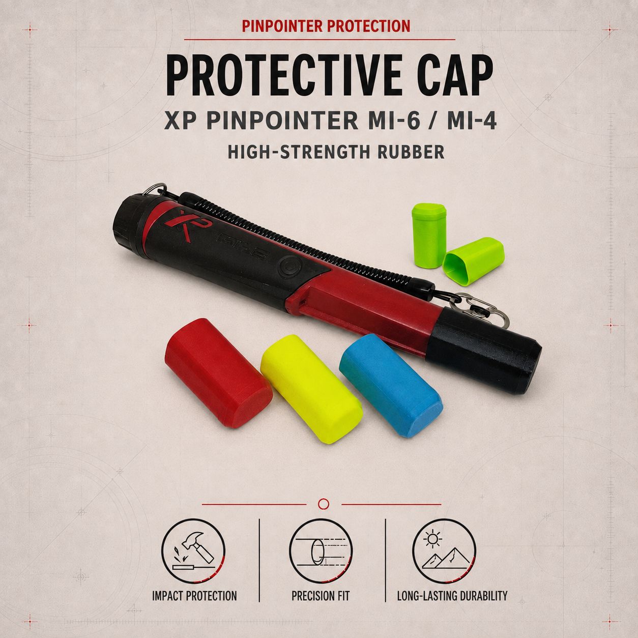 XP Pinpointer MI-6/MI-4 - Protective cap