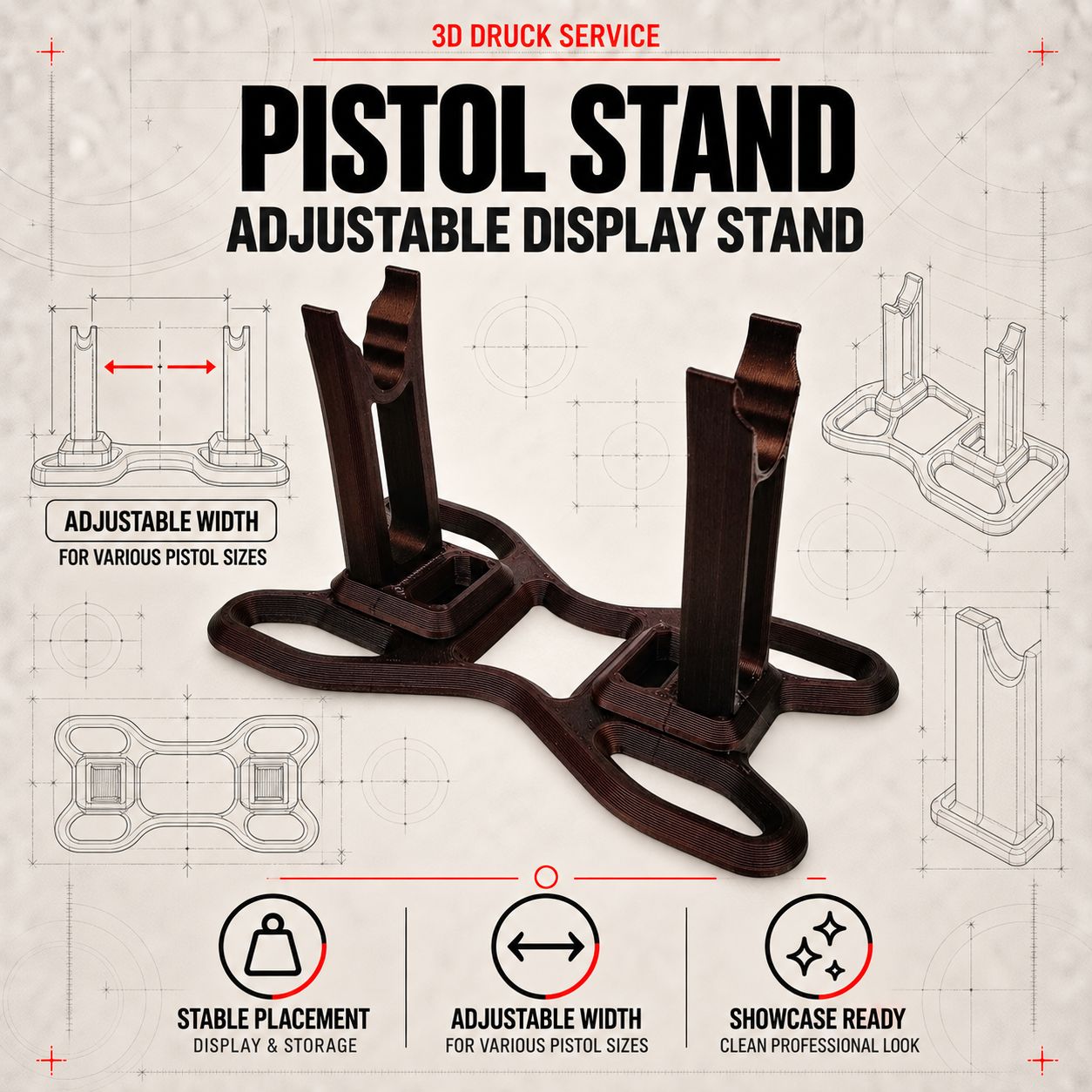 Pistol stand