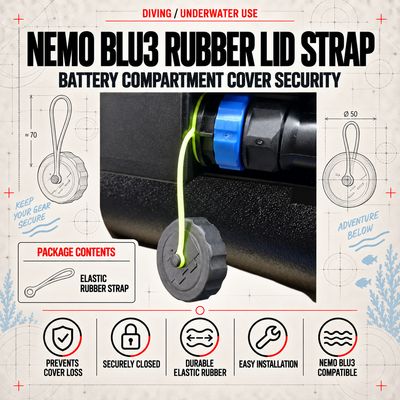 Nemo BLU3 rubber lid strap