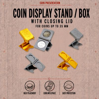 Stand - box for coin
