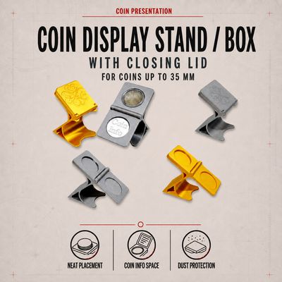 Stand - box for coin