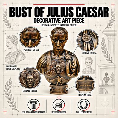 Decor/Souvenir - "Julius Caesar" Bust